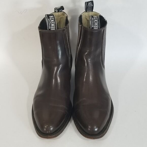 Armenta Ankle Boots Men's 9.5 D Brown Leather Botines Ma Armenta Mexico - Picture 3 of 14